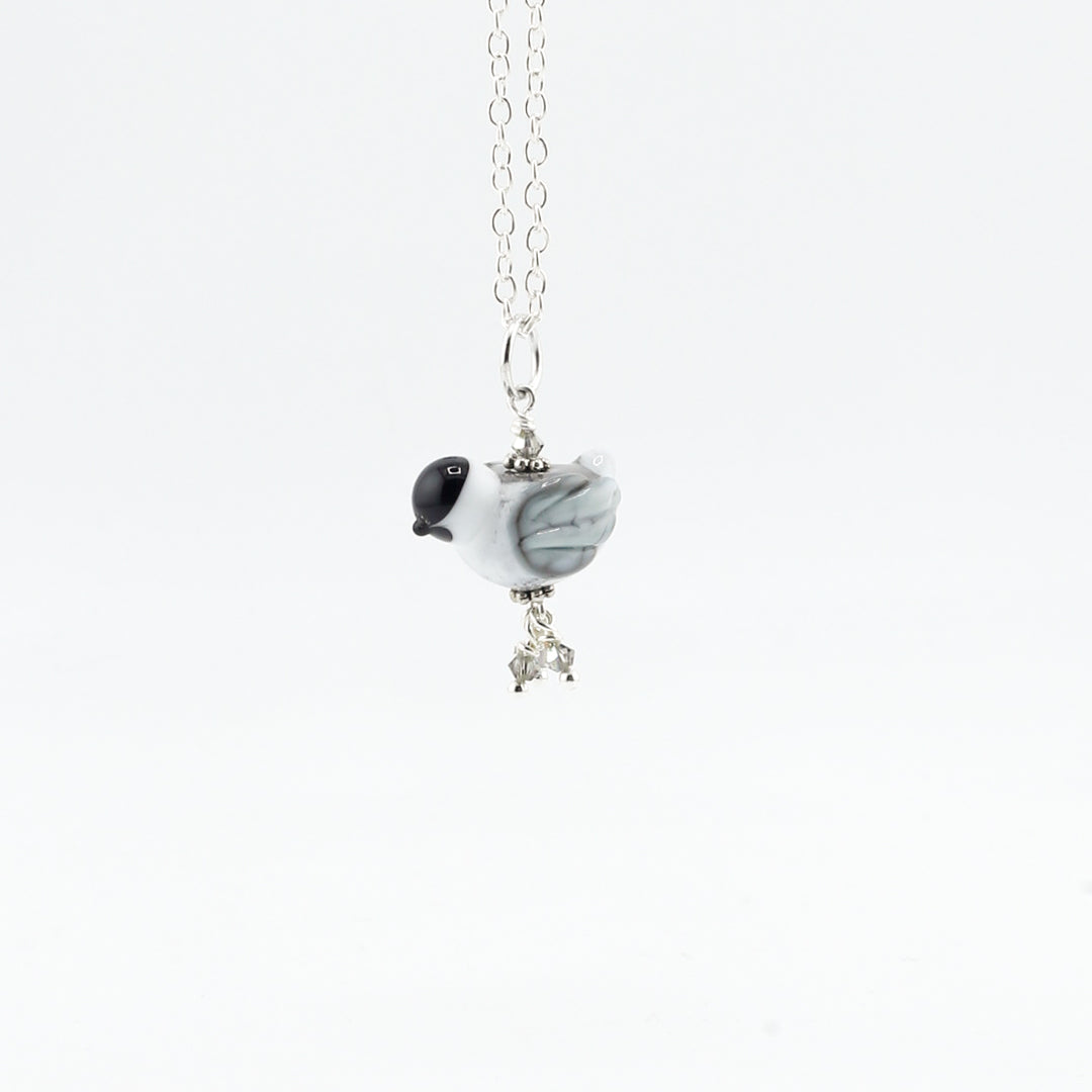 Pendant, Black Capped Chickadee