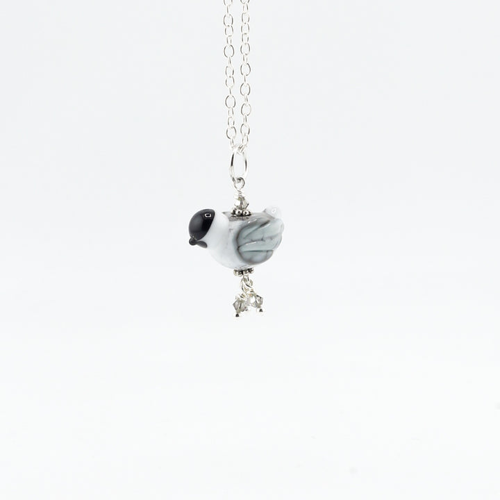 Pendant, Black Capped Chickadee