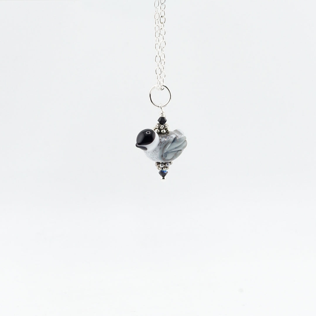 Pendant, Black Capped Chickadee
