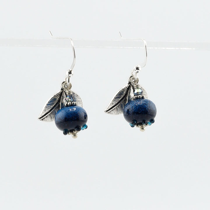 Earrings - Blueberry Dangle