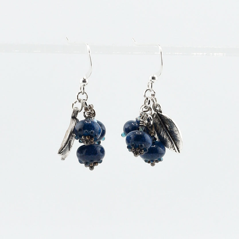 Earrings - Blueberry Dangle
