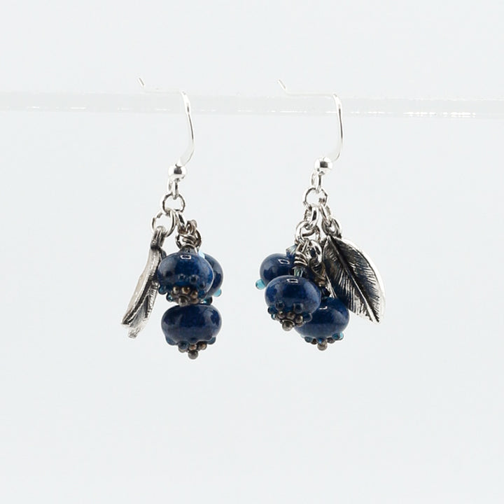 Earrings - Blueberry Dangle