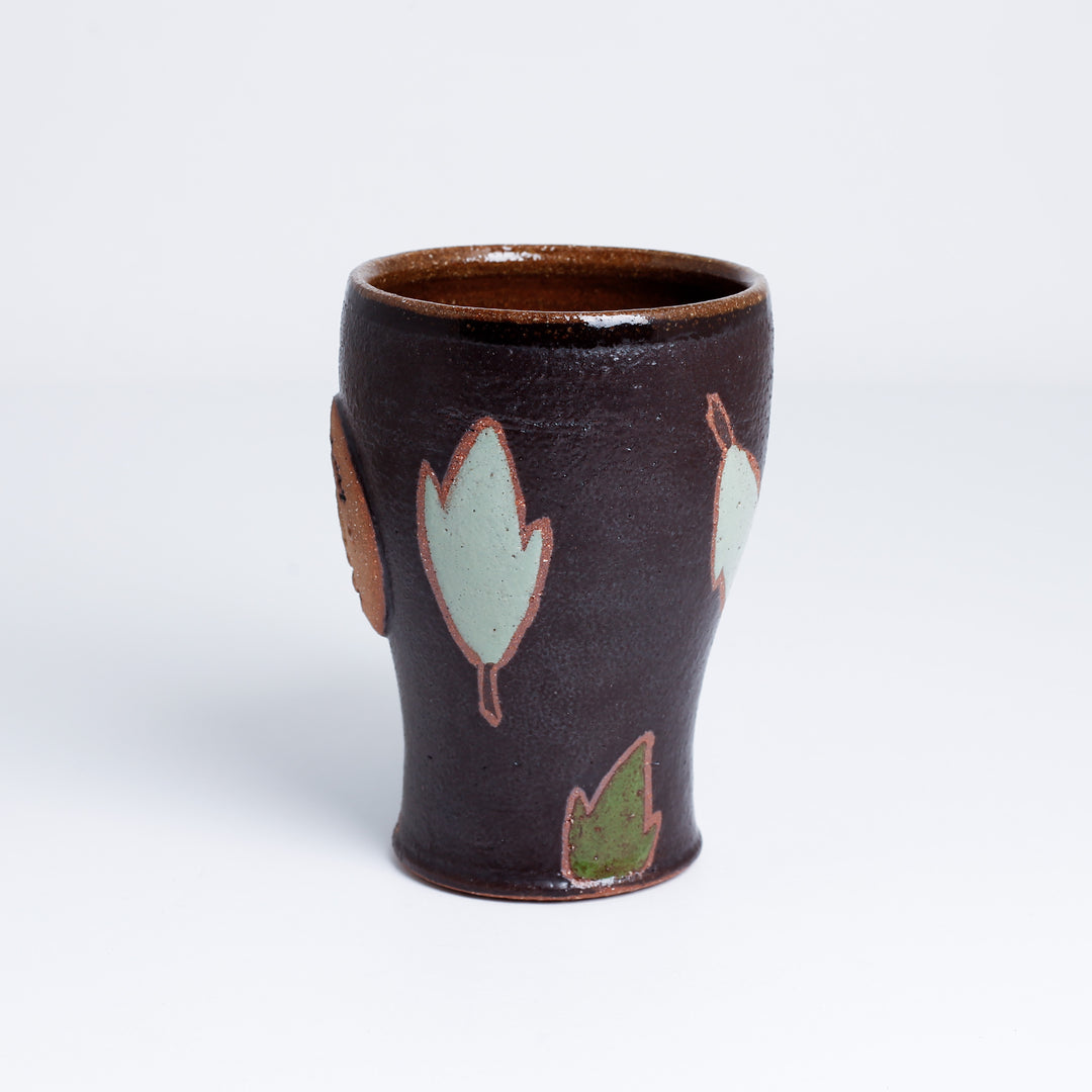 Mug, Tall, Muddy Daisy Leafy