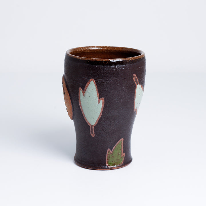 Mug, Tall, Muddy Daisy Leafy