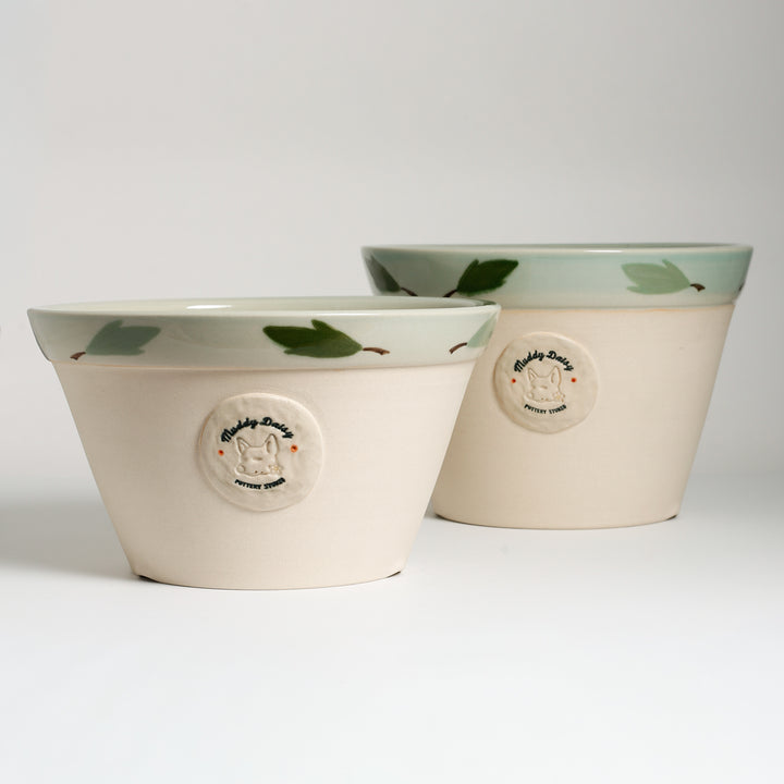 Set of Two Large Plant Pots