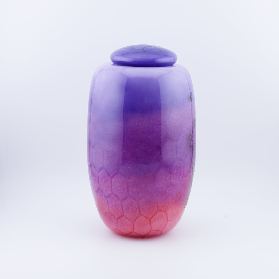 Lidded Vessel/ Keepsake Urn, Public Domain Winnie the Pooh