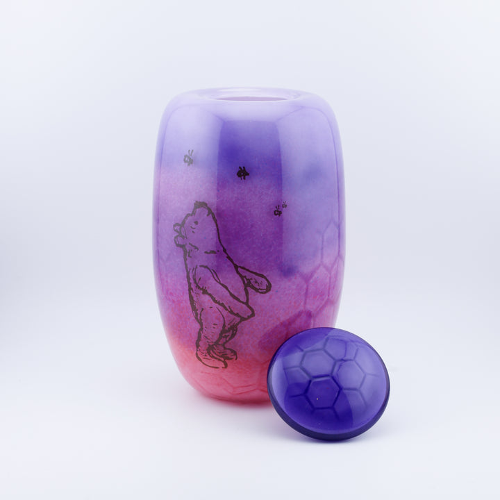 Lidded Vessel/ Keepsake Urn, Public Domain Winnie the Pooh