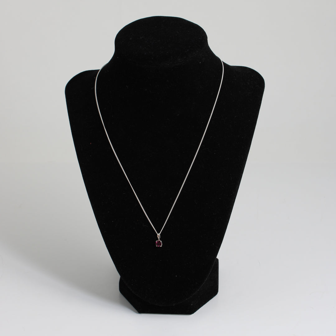 Pendant - Tulip, Garnet