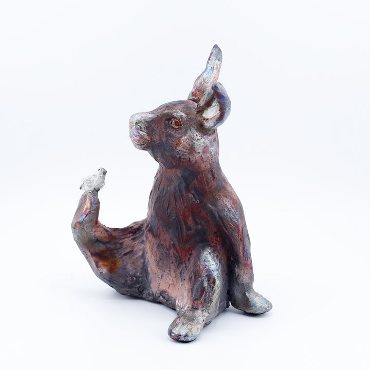 Rabbit With Bird