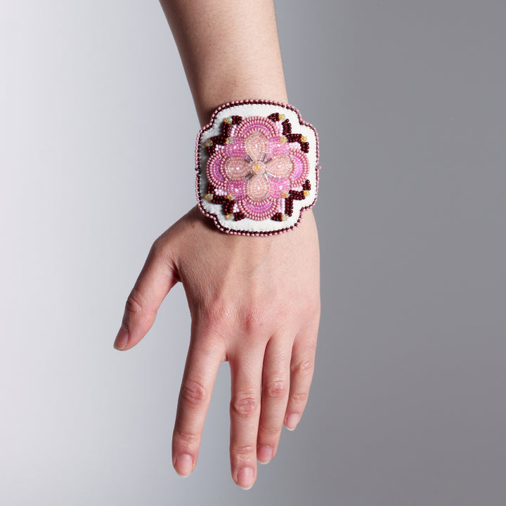 okimâskwêw statement bracelet