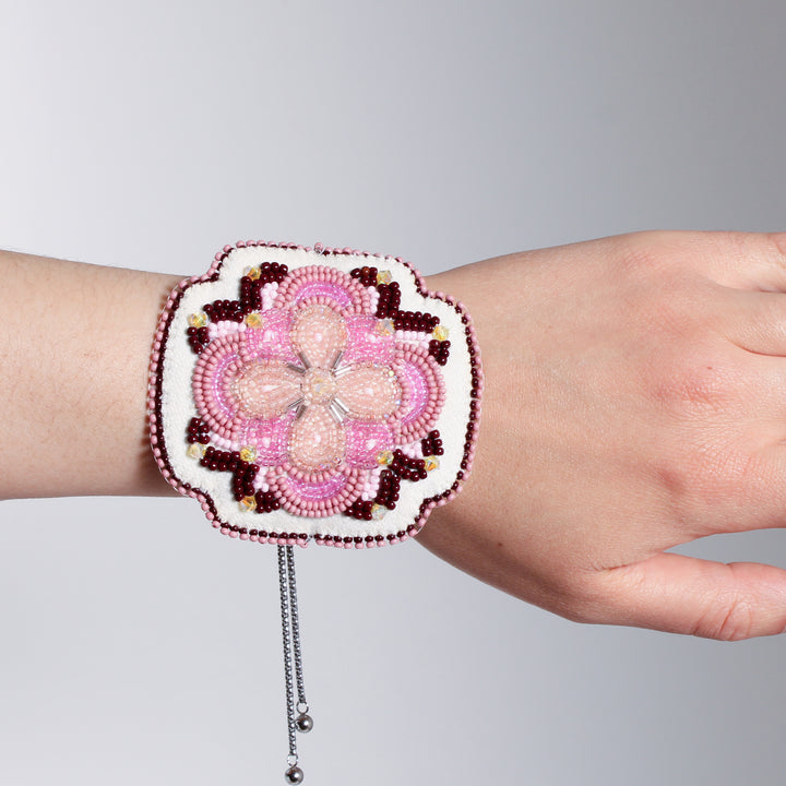okimâskwêw statement bracelet