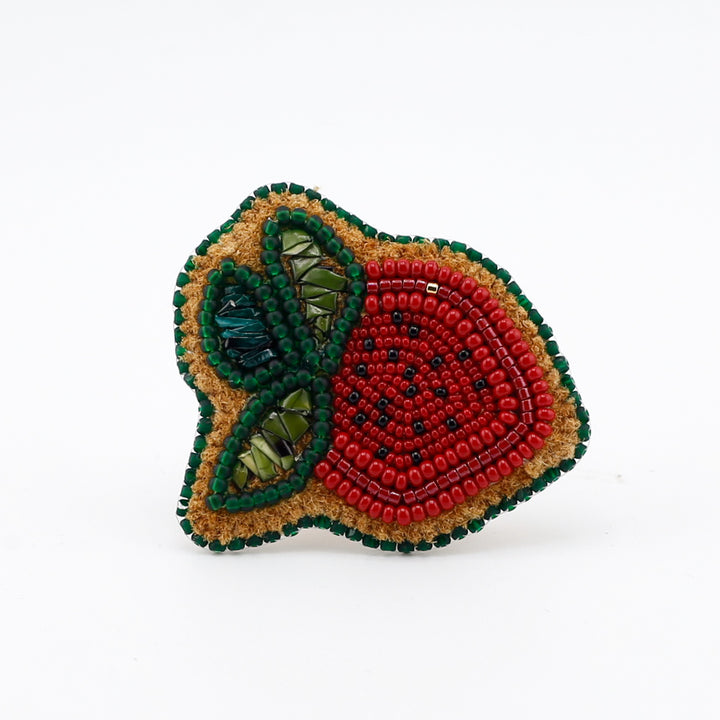 Strawberry Brooch