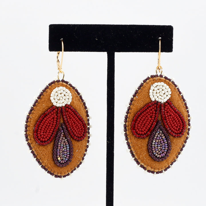 Kayâs (long ago) Signature Floral Earrings