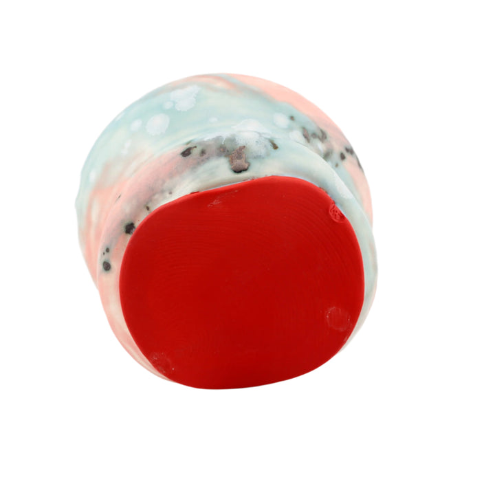 Bowl, Sml, Red-Bottm, CottnCandy- 65FUR