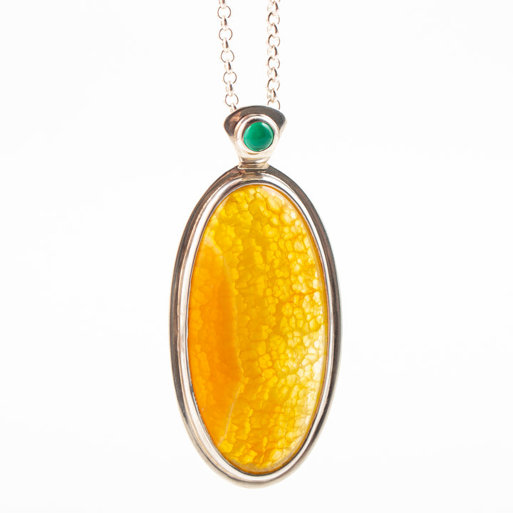 Pendant,Sunshine+Lollipop,Agate