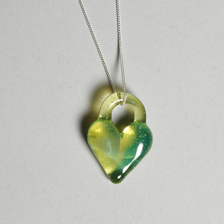 Heart Pendant on Sterling Silver Chain