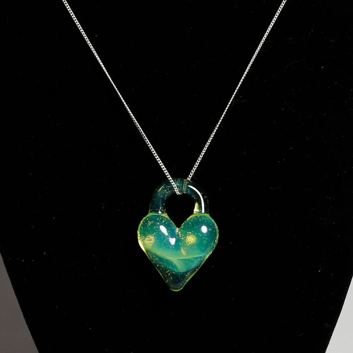 Heart Pendant on Sterling Silver Chain