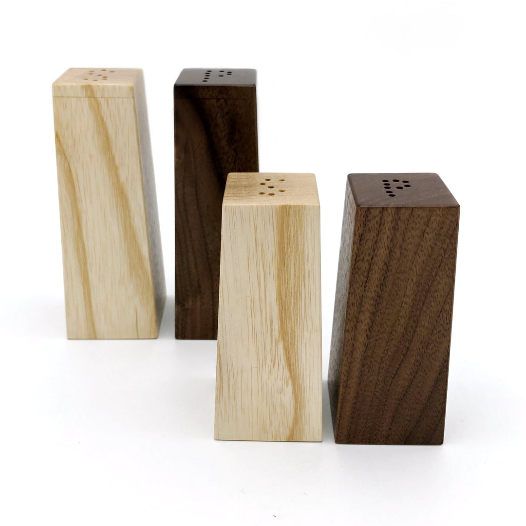 Modern Salt and Pepper Shakers - Large