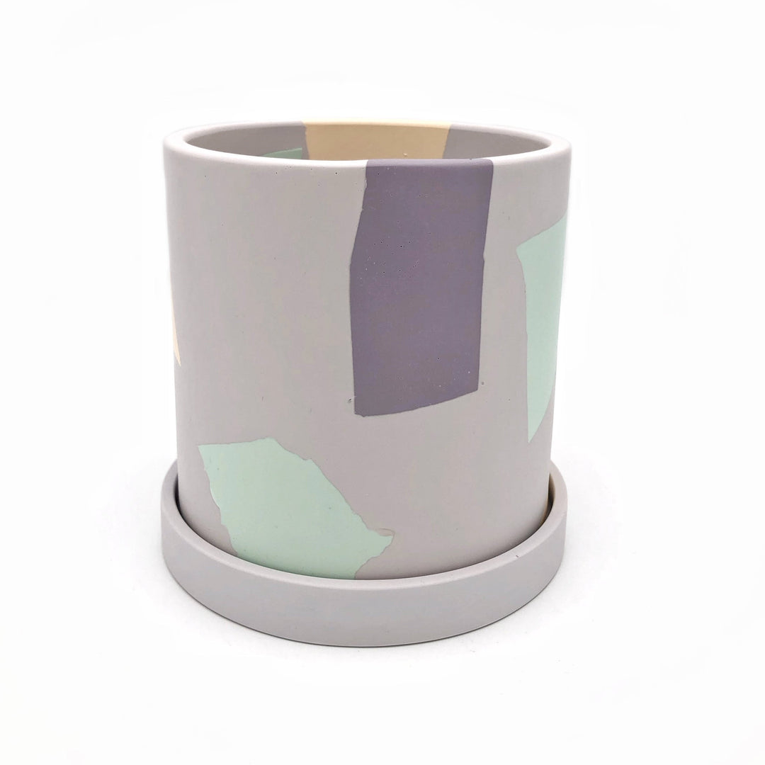 Colourful Eco-Friendly Resin Plant Pot