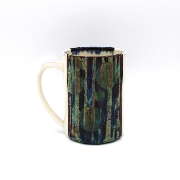 Red and Blue Mug