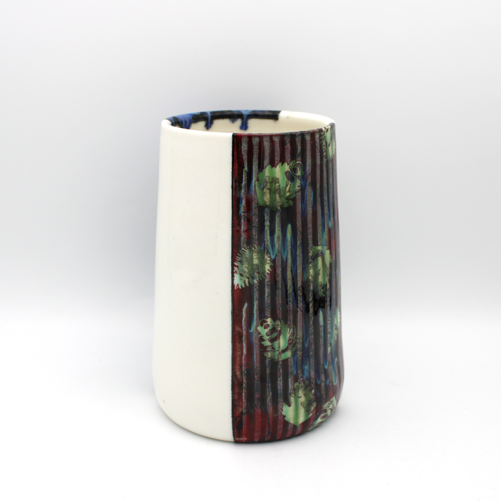 Red and Blue Vase
