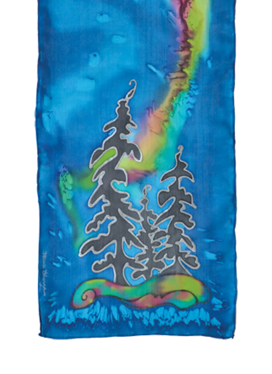 Scarf, Northern Lights, Northern Sea