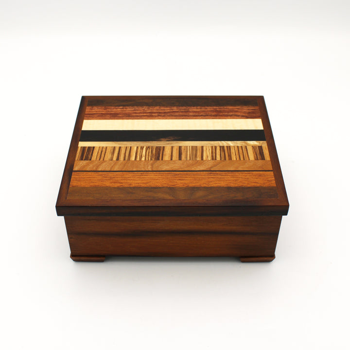 Of Every Stripe Box with Bornean Ironwood