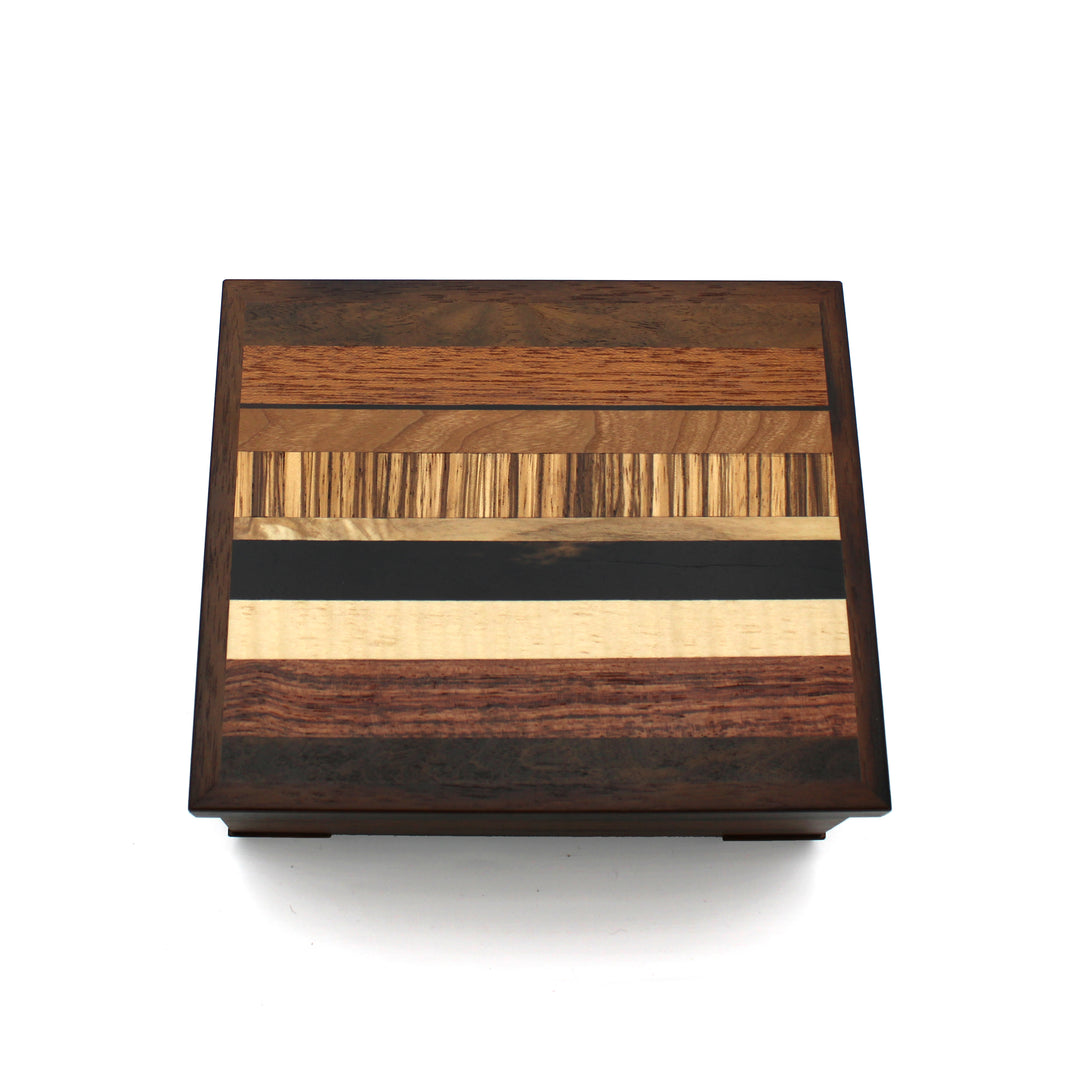 Of Every Stripe Box with Bornean Ironwood