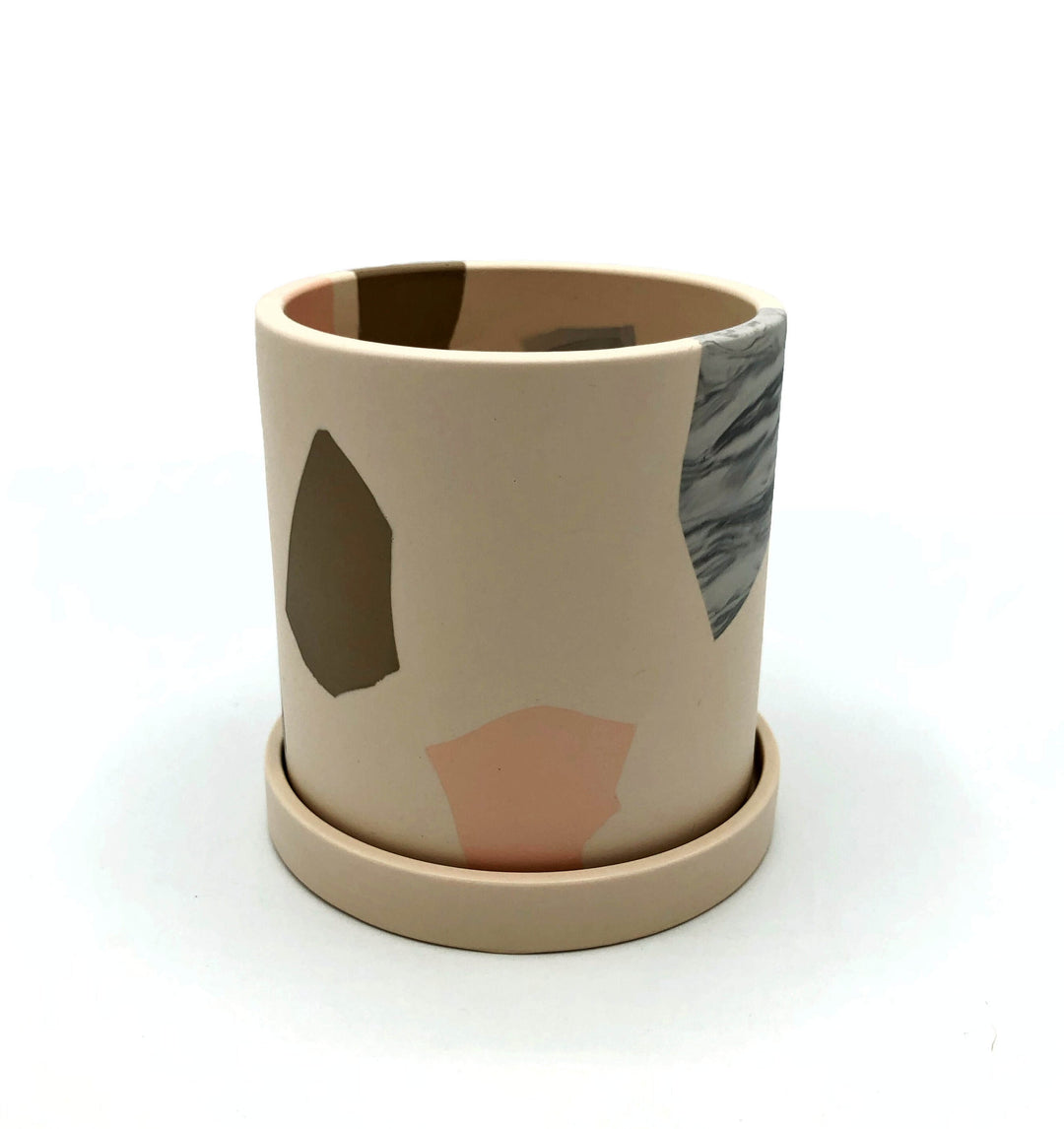 Colourful Eco-Friendly Resin Plant Pot