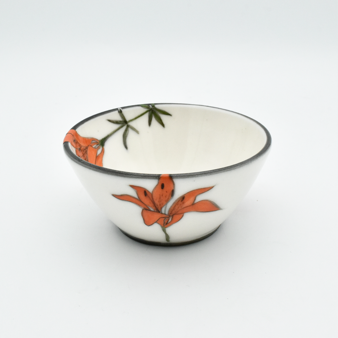Small Bowl, Wood Lily