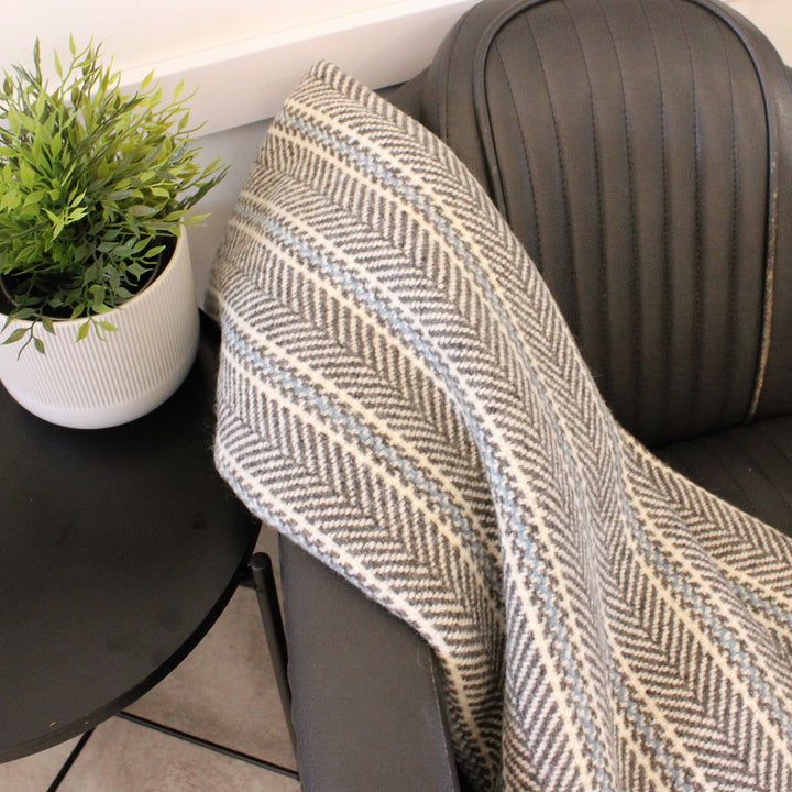 Blanket - Dornick/Harringbone Stripe