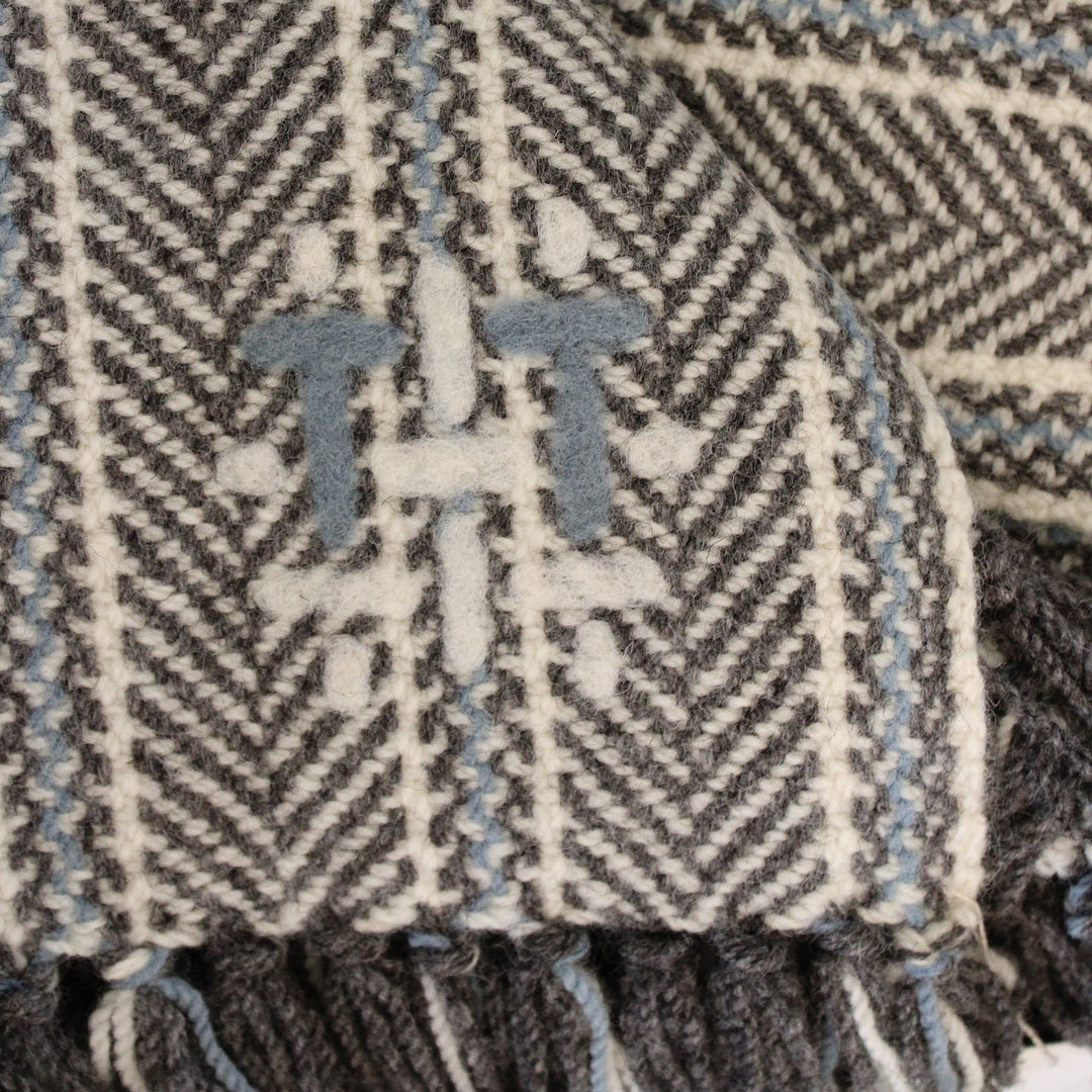 Blanket - Dornick/Harringbone Stripe