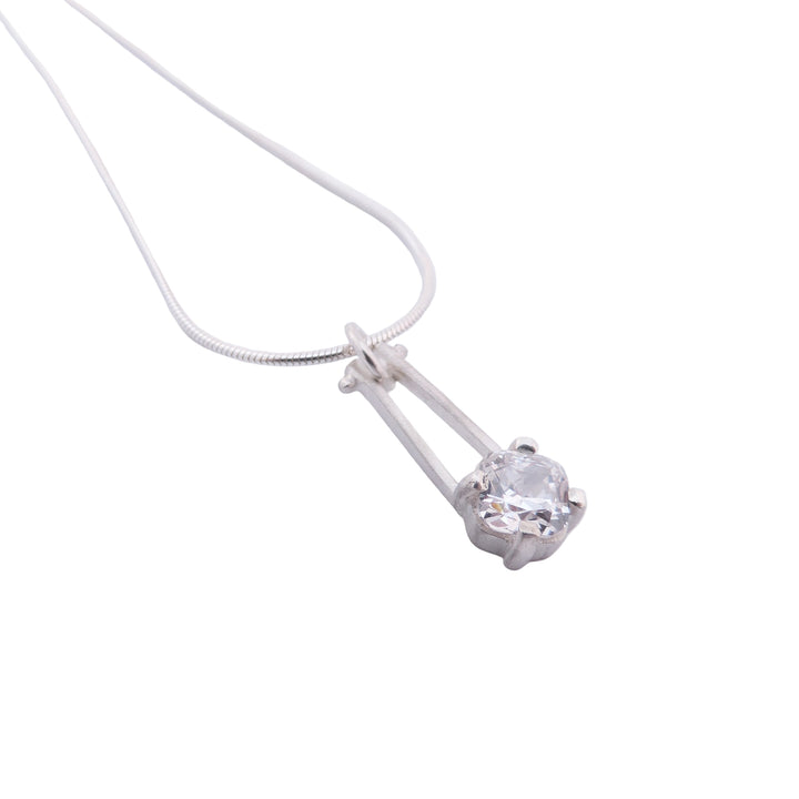 Cushion Cut CZ, Necklace