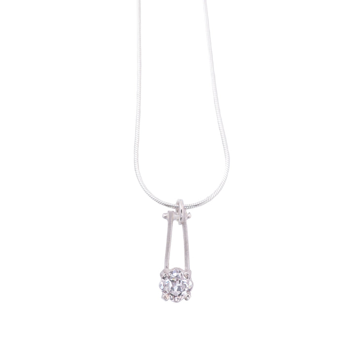 Cushion Cut CZ, Necklace
