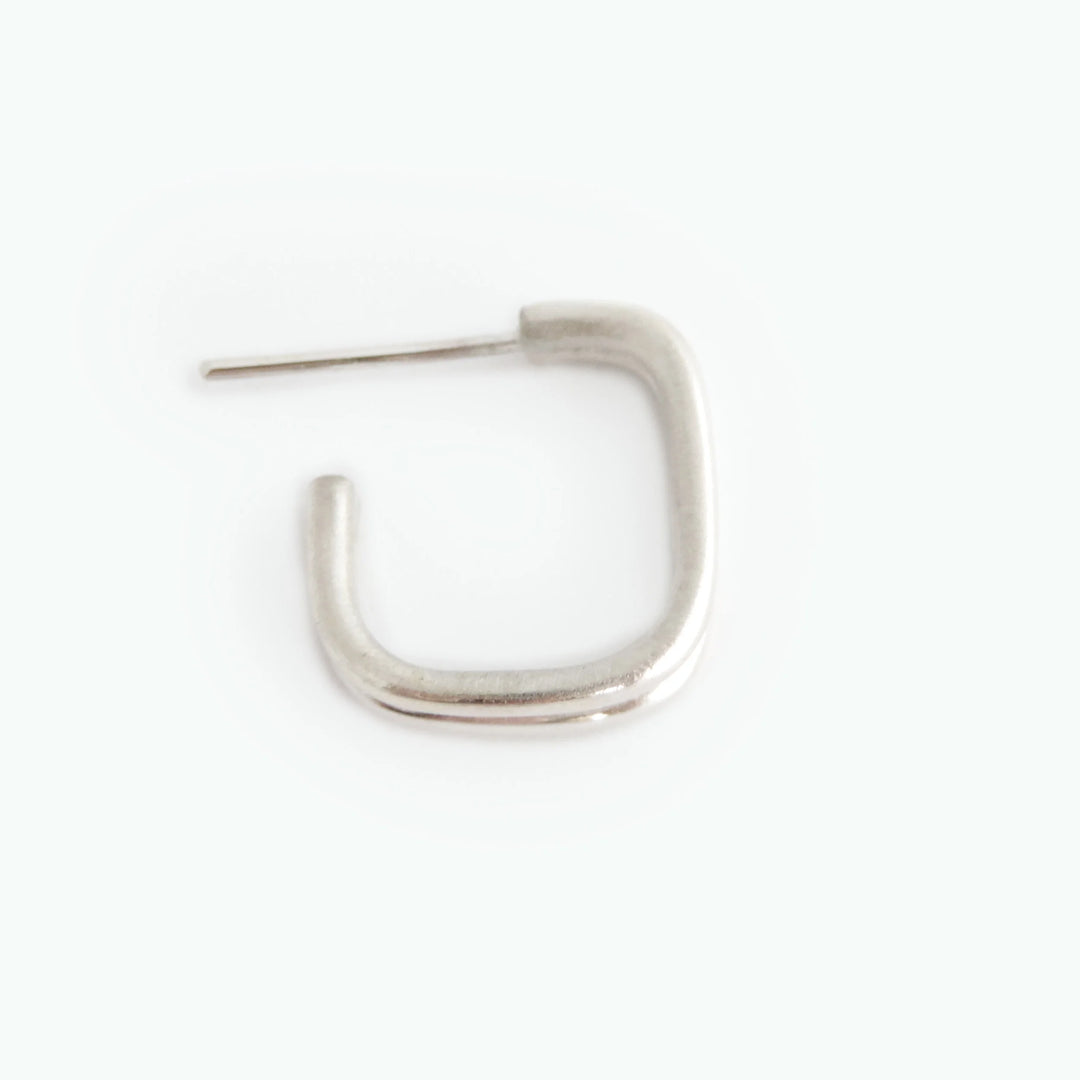 Square Double Hoop, Earring