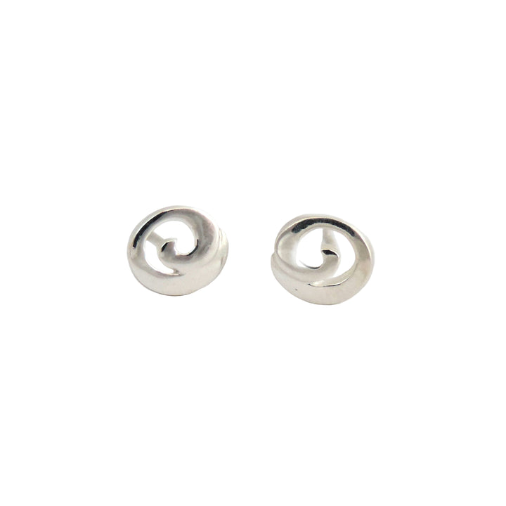 Swirl Post, Earring