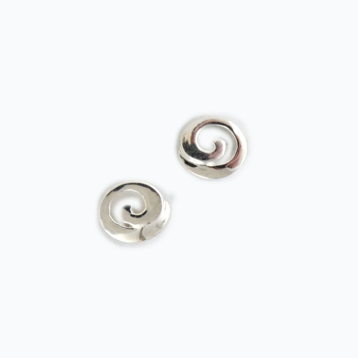 Swirl Post Oval, Earring